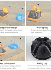 Foldable Pet Playpen Dog Fence Puppy Kennel House Exercise Training Puppy Kitten Space Dogs Supplies Rabbits Guinea Pig Cage
