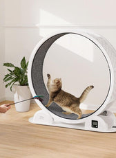 VEVOR Cat Exercise Wheel with Pedometer 40.8