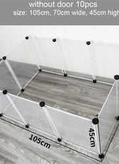 Foldable Pet Playpen Dog Fence Puppy Kennel House Exercise Training Puppy Kitten Space Dogs Supplies Rabbits Guinea Pig Cage
