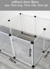 Foldable Pet Playpen Dog Fence Puppy Kennel House Exercise Training Puppy Kitten Space Dogs Supplies Rabbits Guinea Pig Cage