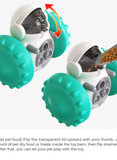 Dog Treat Leaking Toy for Small Big Dogs Tumbler Interactive Toys Puppy Cat Slow Food Feeder Dispenser IQ Training Accessories