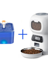 Automatic Cat Feeder 3.5L Dog Dry Food Dispenser Bowl 2L Pet Dogs Water Fountain Drinking Feeding for Pet Smart Tuya WIFI Feeder