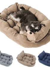 Warm Dog Sofa Bed Winter Pet Dog Cat Bed Sleeping House Kennel Mat Cat Puppy Mattress Pet House Cushion for Small Large Dogs
