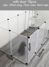 Foldable Pet Playpen Dog Fence Puppy Kennel House Exercise Training Puppy Kitten Space Dogs Supplies Rabbits Guinea Pig Cage