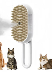 3 in 1 Pet Brush Cat Steam Brush Comb Dog Brush Electric Spray Cat Hair Brushes Massage Pet Grooming Hair Removal Combs