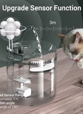 Cat Water Fountain Automatic Pet Water Dispenser Pet Smart Drinker for Cats Auto Sensor Cat Drinking Fountain Accessories