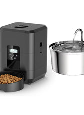 Automatic Cat Feeder 3.5L Dog Dry Food Dispenser Bowl 2L Pet Dogs Water Fountain Drinking Feeding for Pet Smart Tuya WIFI Feeder