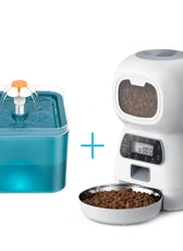 Automatic Cat Feeder 3.5L Dog Dry Food Dispenser Bowl 2L Pet Dogs Water Fountain Drinking Feeding for Pet Smart Tuya WIFI Feeder