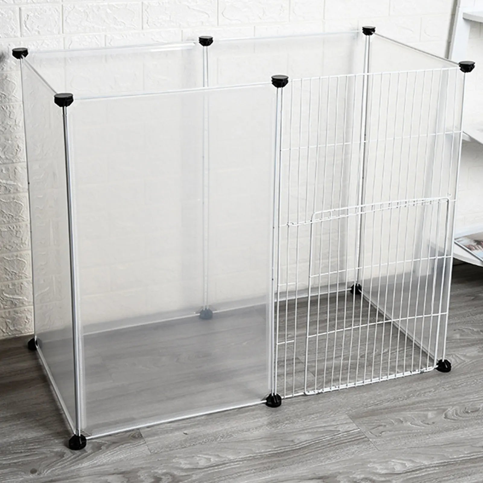 Foldable Pet Playpen Dog Fence Puppy Kennel House Exercise Training Puppy Kitten Space Dogs Supplies Rabbits Guinea Pig Cage