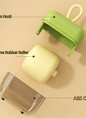 Mini Lint Roller Washable Sticky Roller Reusable Pet Hair Remover for Clothes Portable Travel Home Deshedding Tool Cleaning Cleaner