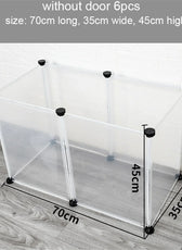 Foldable Pet Playpen Dog Fence Puppy Kennel House Exercise Training Puppy Kitten Space Dogs Supplies Rabbits Guinea Pig Cage