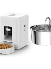 Automatic Cat Feeder 3.5L Dog Dry Food Dispenser Bowl 2L Pet Dogs Water Fountain Drinking Feeding for Pet Smart Tuya WIFI Feeder