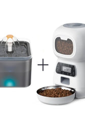 Automatic Cat Feeder 3.5L Dog Dry Food Dispenser Bowl 2L Pet Dogs Water Fountain Drinking Feeding for Pet Smart Tuya WIFI Feeder