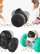 Dog Treat Leaking Toy for Small Big Dogs Tumbler Interactive Toys Puppy Cat Slow Food Feeder Dispenser IQ Training Accessories